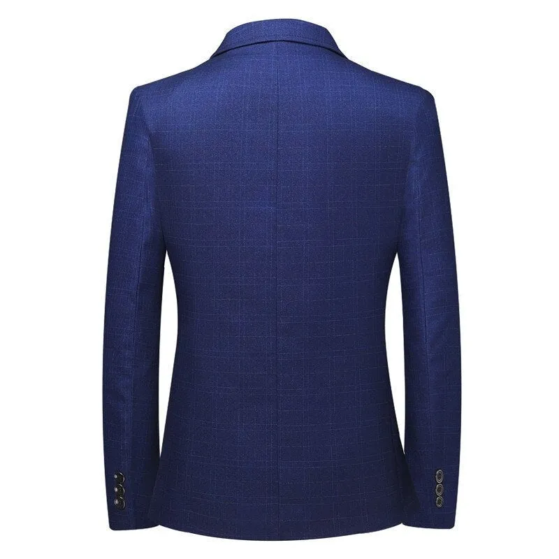 West Louis Branded Business Casual Tailored Blazer