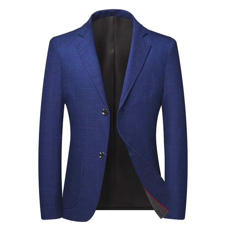 West Louis Branded Business Casual Tailored Blazer