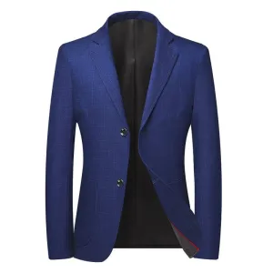 West Louis Branded Business Casual Tailored Blazer