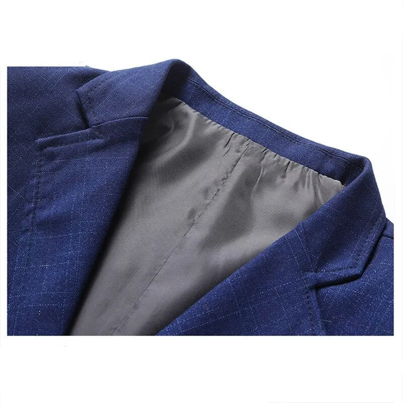 West Louis Branded Business Casual Tailored Blazer