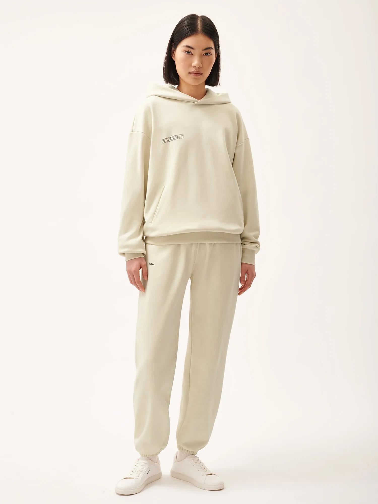 Womens 365 Midweight Track Pants—travertine beige
