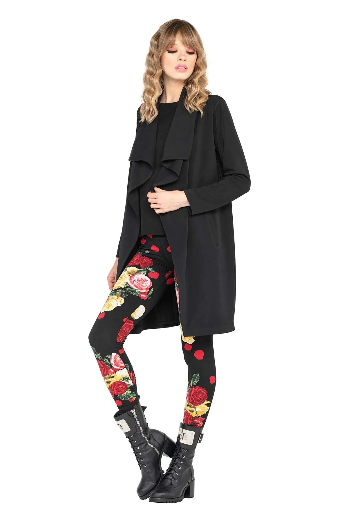 Wrap Collar Coat